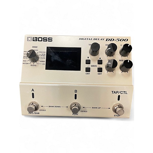Used BOSS DD500 Digital Delay Effect Pedal