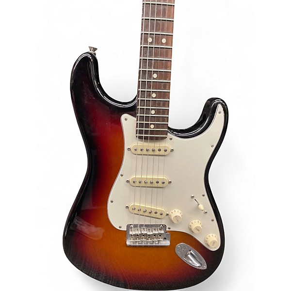 Used Fender Limited Edition American Standard Stratocaster 2 Tone Sunburst Solid Body Electric Guitar