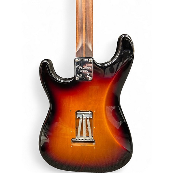 Used Fender Limited Edition American Standard Stratocaster 2 Tone Sunburst Solid Body Electric Guitar