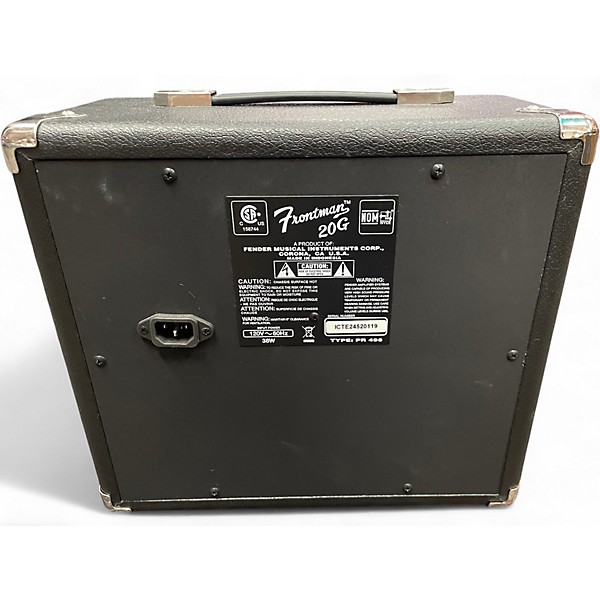 Used Fender FRONTMAN 20G Guitar Combo Amp