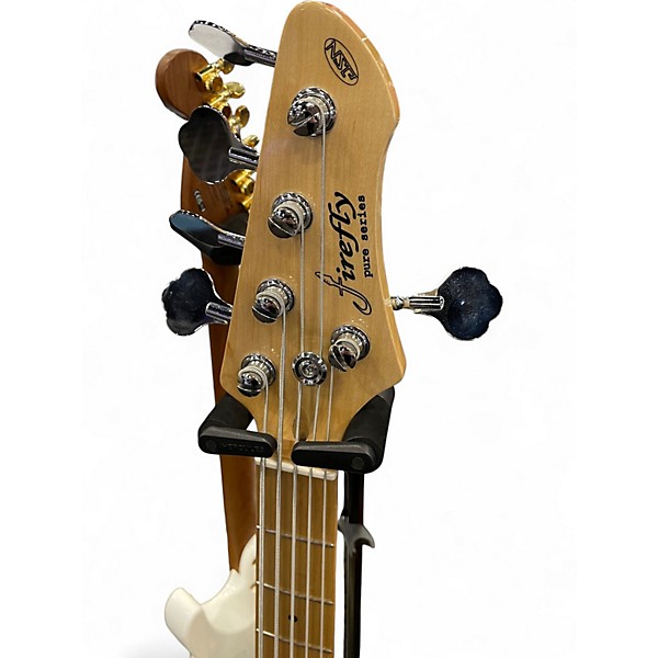 Used Firefly PURE SERIES JSN JAZZ Olympic White Electric Bass Guitar