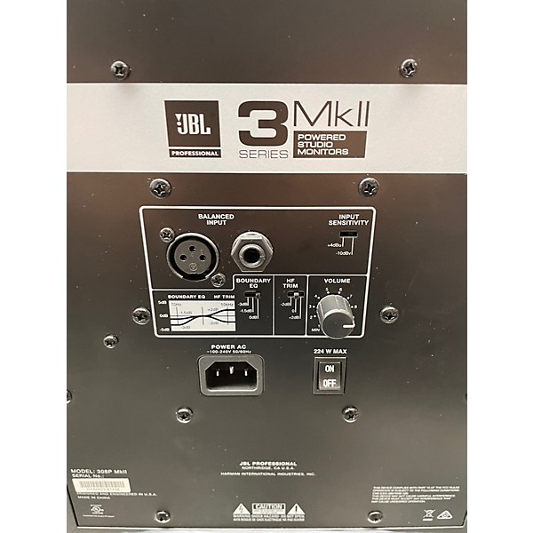 Used JBL 308P MKII Powered Monitor