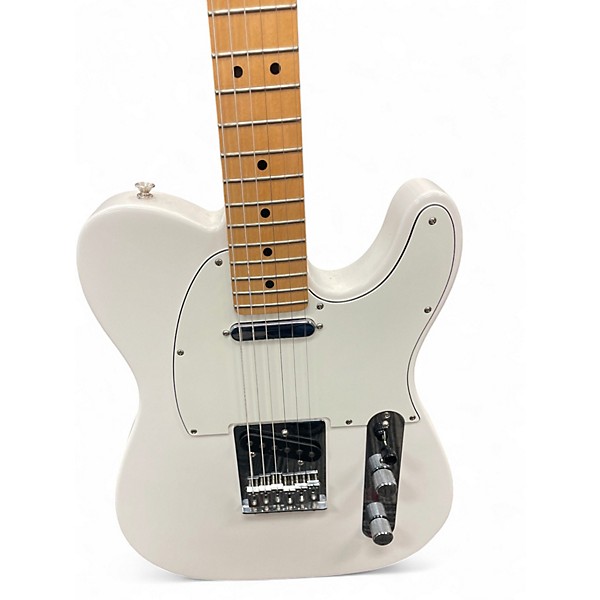 Used Fender Player Telecaster Alpine White Solid Body Electric Guitar