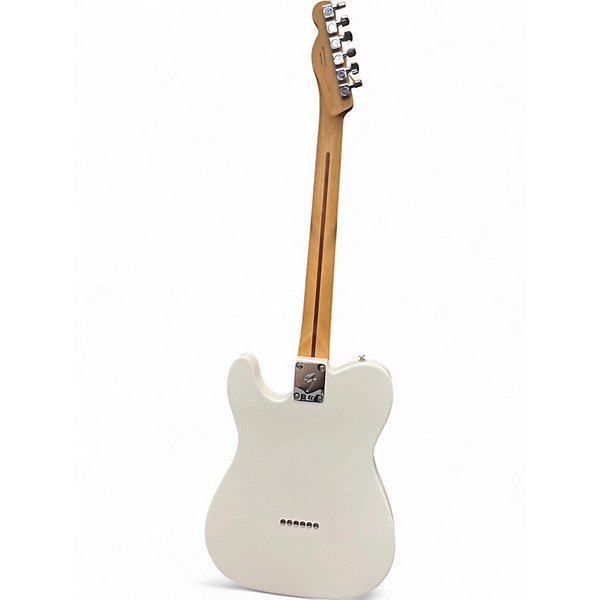 Used Fender Player Telecaster Alpine White Solid Body Electric Guitar