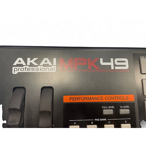 Used Akai Professional MPK49 49 Key MIDI Controller