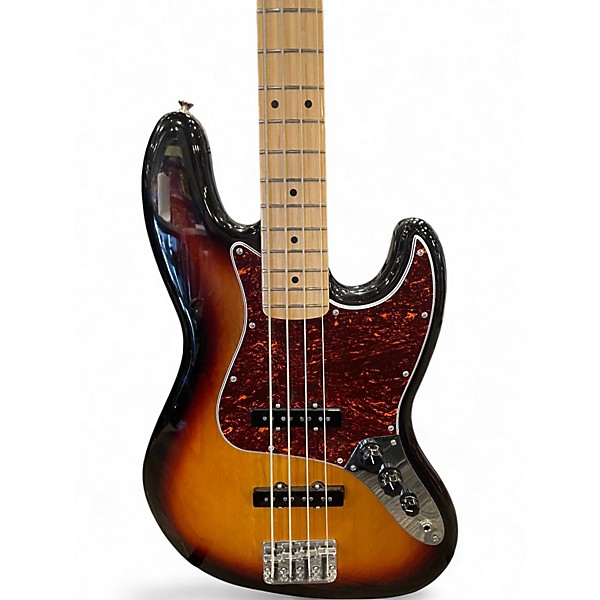 Used Fender Player Jazz Bass 3 Color Sunburst Electric Bass Guitar