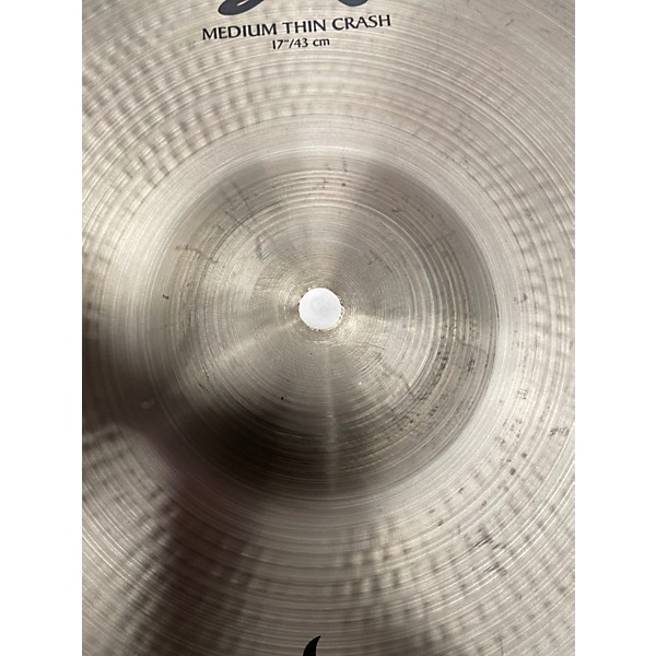 Used Zildjian 17in A Series Medium Thin Crash Cymbal