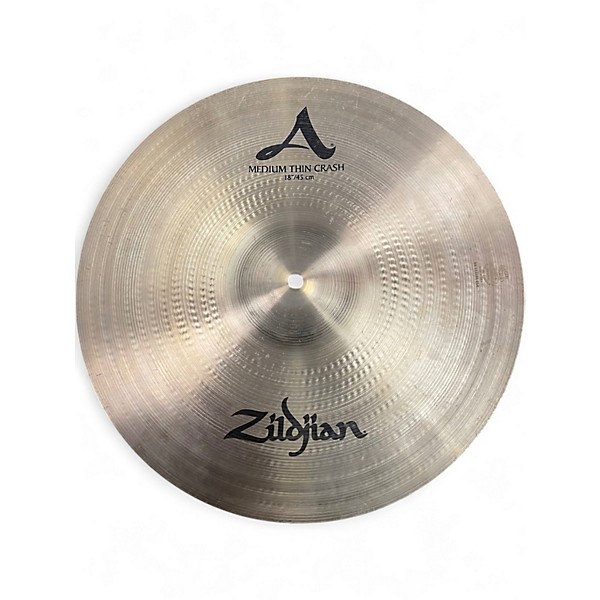 Used Zildjian 18in A Series Medium Thin Crash Cymbal