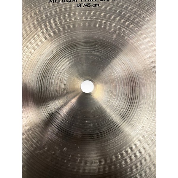 Used Zildjian 18in A Series Medium Thin Crash Cymbal
