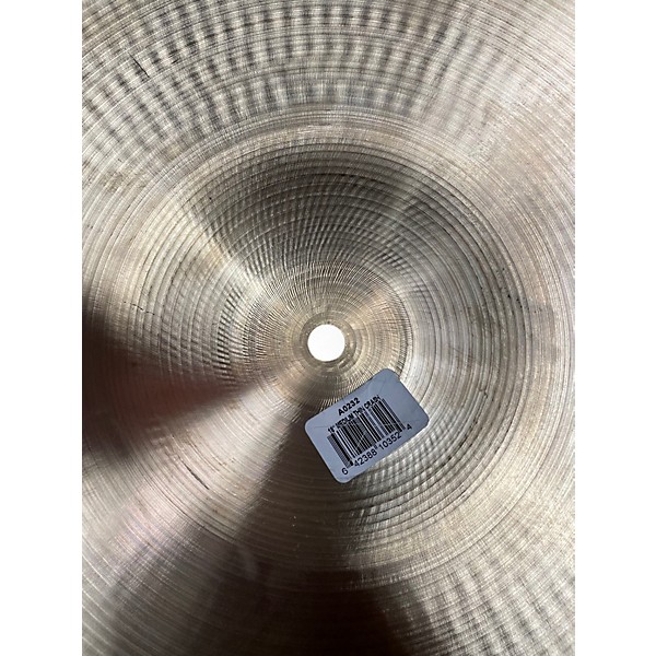 Used Zildjian 18in A Series Medium Thin Crash Cymbal