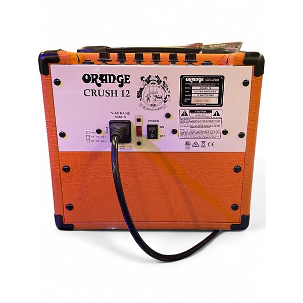 Used Orange Amplifiers Crush 12 Guitar Combo Amp