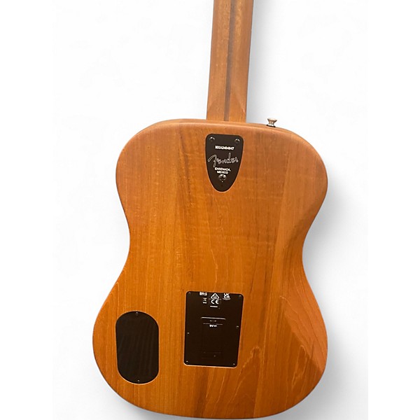 Used Fender HIGHWAY DREADNOUGHT Natural Acoustic Electric Guitar