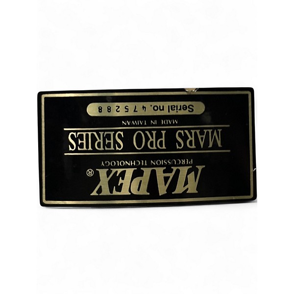 Used 1990s Mapex 5 Piece Mars Pro Series Double Kick Olympic White Drum Kit