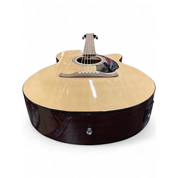 Used Fender FA135CE Concert Natural Acoustic Electric Guitar