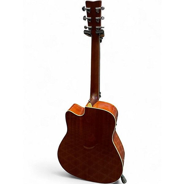 Used Yamaha FGC-TA Natural Acoustic Electric Guitar
