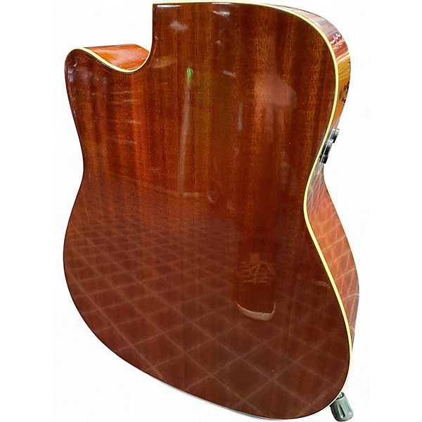 Used Yamaha FGC-TA Natural Acoustic Electric Guitar