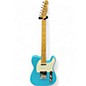 Used Fender SQUIER SERIES TELECASTER Blue Solid Body Electric Guitar thumbnail