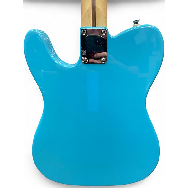 Used Fender SQUIER SERIES TELECASTER Blue Solid Body Electric Guitar
