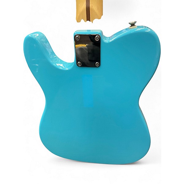 Used Fender SQUIER SERIES TELECASTER Blue Solid Body Electric Guitar