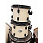 Used Pearl 4 Piece Soundcheck White Drum Kit