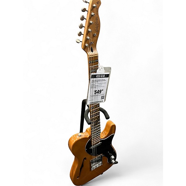 Used Harley Benton VT THINLINE TELECASTER Natural Hollow Body Electric Guitar