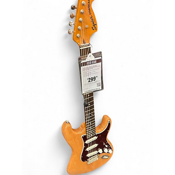 Used Squier Classic Vibe 1960S Stratocaster Antique Natural Solid Body Electric Guitar