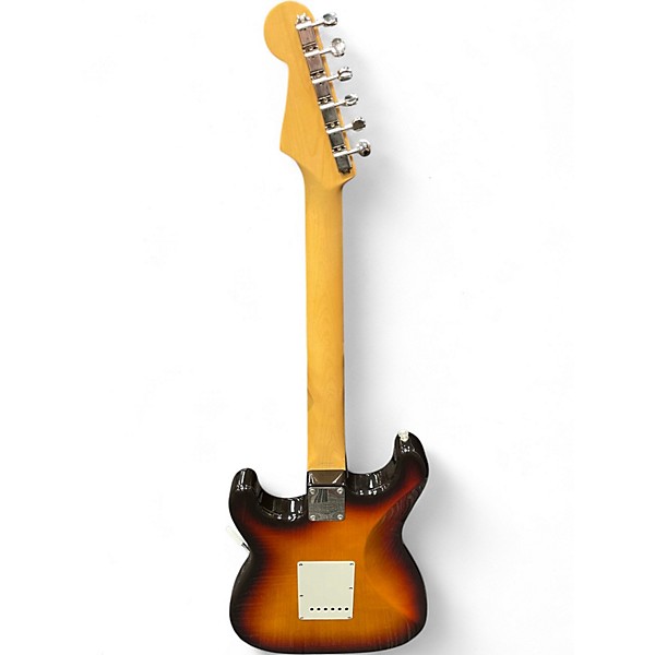 Used 1997 Fender CIJ ST62 3 Color Sunburst Solid Body Electric Guitar