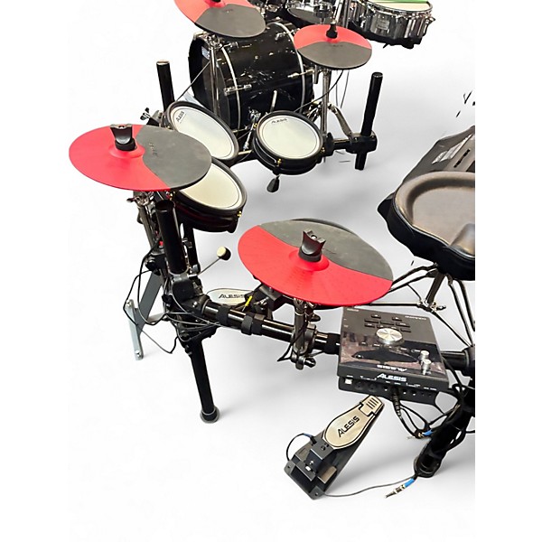 Used Alesis command Electric Drum Set