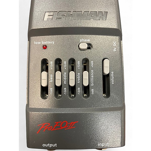 Used Fishman Pro EQ II Acoustic Guitar Pickup