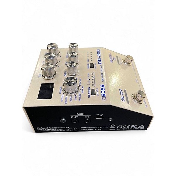 Used BOSS DD200 Digital Delay Effect Pedal