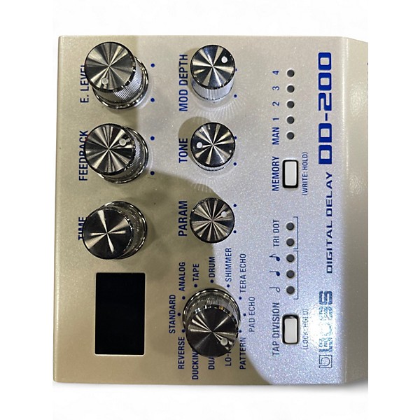 Used BOSS DD200 Digital Delay Effect Pedal
