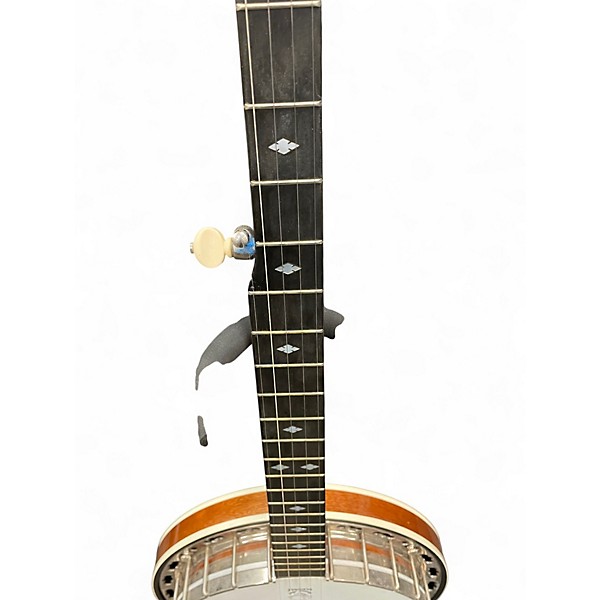 Vintage 1980s Deering Deluxe 5-String Natural Banjo
