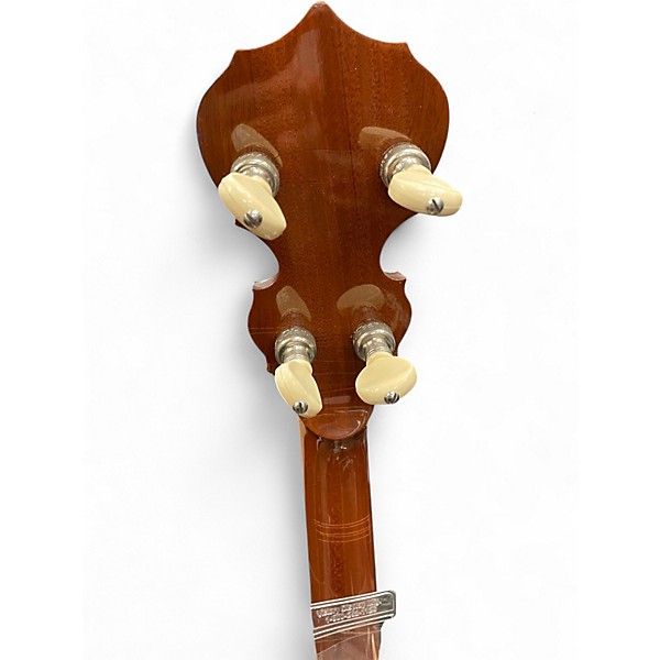 Vintage 1980s Deering Deluxe 5-String Natural Banjo