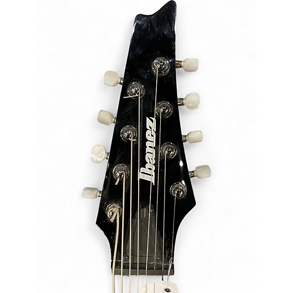 Used Ibanez RG8 8 String Arctic White Solid Body Electric Guitar