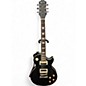 Used Epiphone Les Paul Traditional Pro IV Ebony Solid Body Electric Guitar