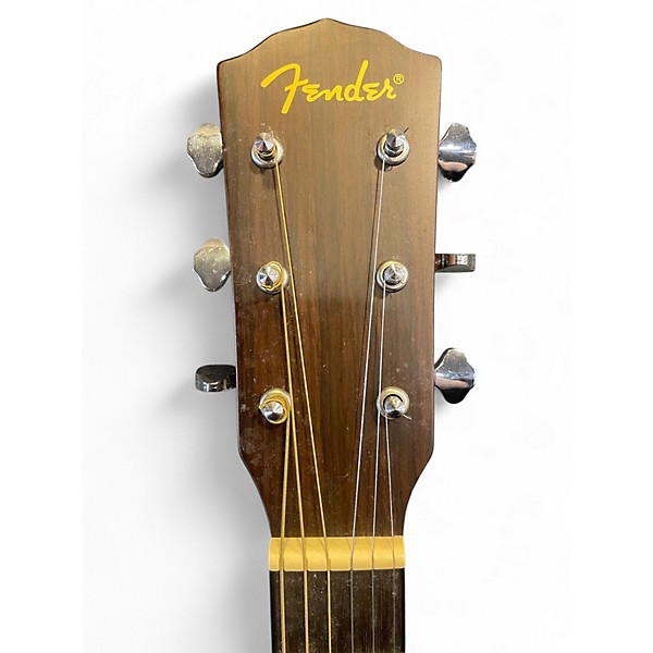 Used Fender CP100 Parlor Brown Sunburst Acoustic Guitar