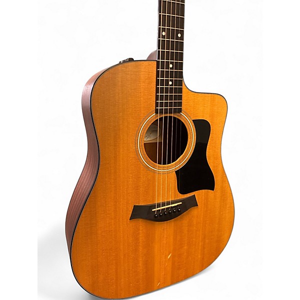 Used Taylor 110CE Natural Acoustic Electric Guitar