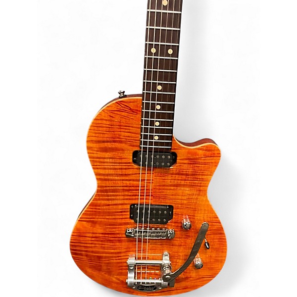 Used Tom Anderson Atom Natural Solid Body Electric Guitar