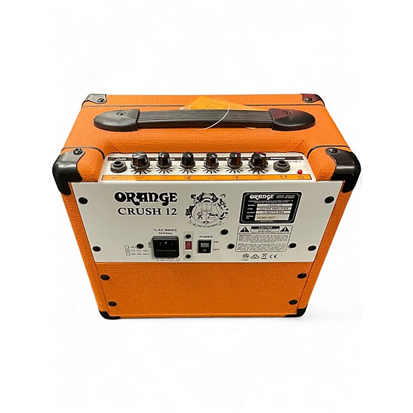 Used Orange Amplifiers Crush 12 Guitar Combo Amp