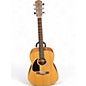 Used Fender CD100 Left Handed Natural Acoustic Guitar thumbnail