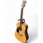 Used Fender CD100 Left Handed Natural Acoustic Guitar