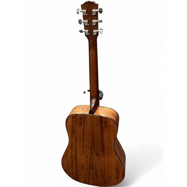 Used Fender CD100 Left Handed Natural Acoustic Guitar