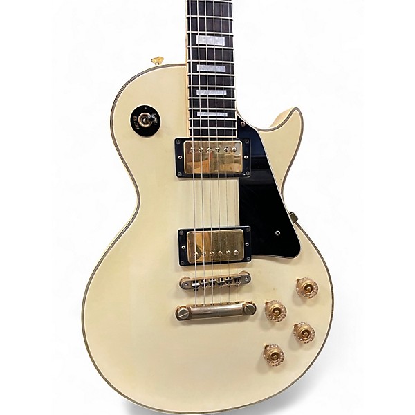 Used 1990s Orville LPC-75 Les Paul Custom Alpine White Solid Body Electric Guitar
