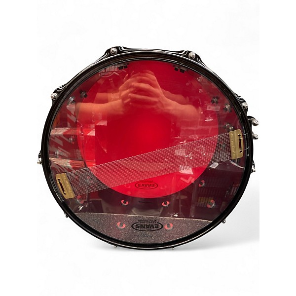 Used Trick 14X7 AL13 Aluminum Snare Black Drum