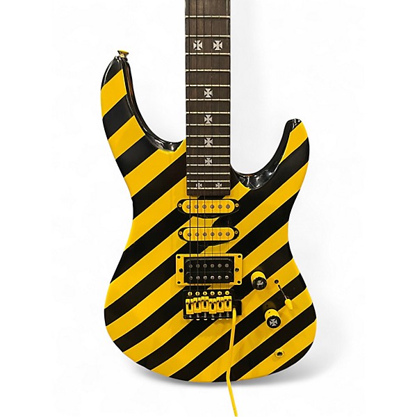 Used Yamaha RGX Yellow Solid Body Electric Guitar