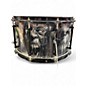 Used Dark Horse Percussion 8X14 Custom "Zombie" Snare Zombie Wrap Drum thumbnail
