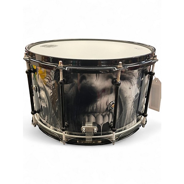 Used Dark Horse Percussion 8X14 Custom "Zombie" Snare Zombie Wrap Drum