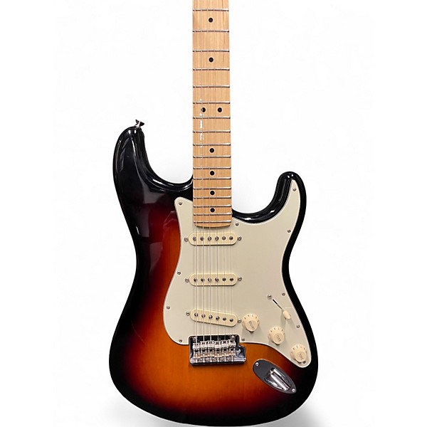 Used Fender AMERICAN PROFESSIONAL STRATOCASTER 3 Color Sunburst Solid Body Electric Guitar