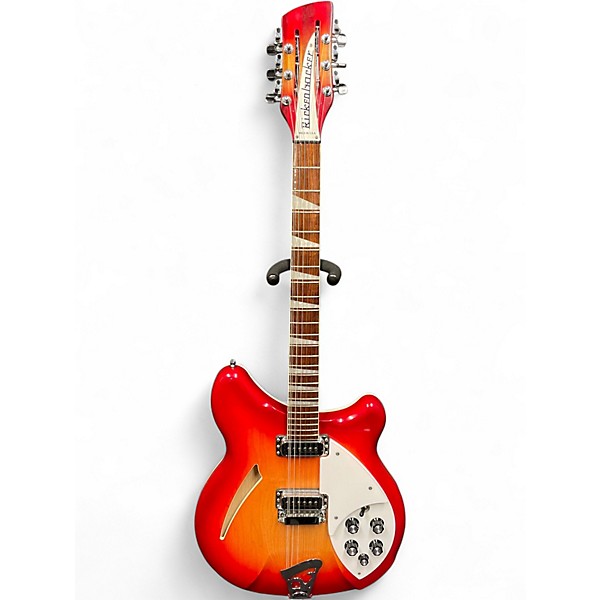 Used 2017 Rickenbacker 360/12 Fireglo Hollow Body Electric Guitar