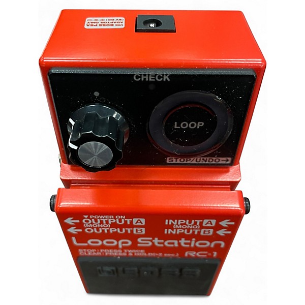 Used BOSS RC1 Loop Station Pedal